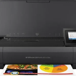 hp officejet 250 mobile wireless all in one inkjet printer black
